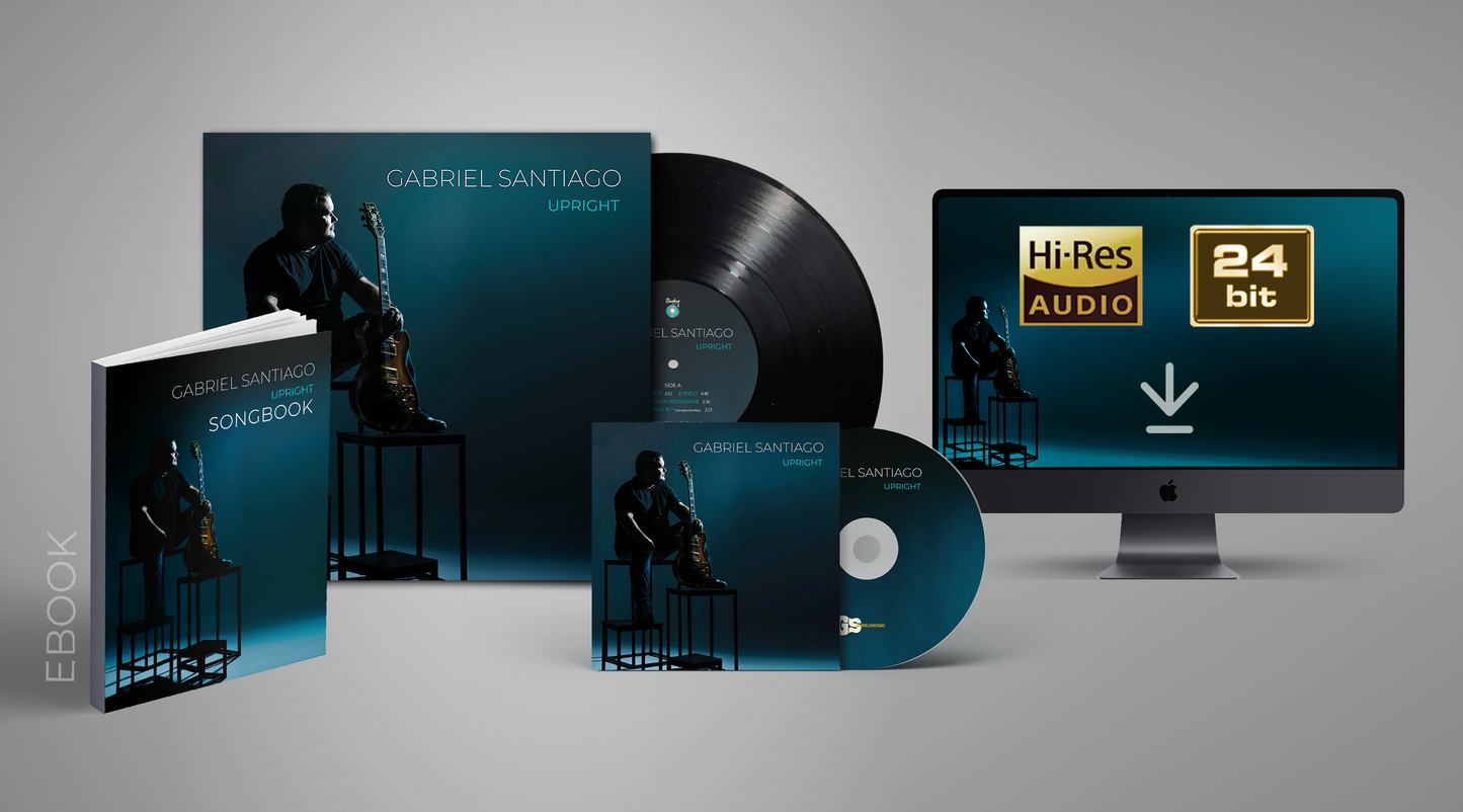 9 - Bundle UPRIGHT | Special Edition CD + Limited Edition Vinyl (Plus Songbook & High Res. Audio)